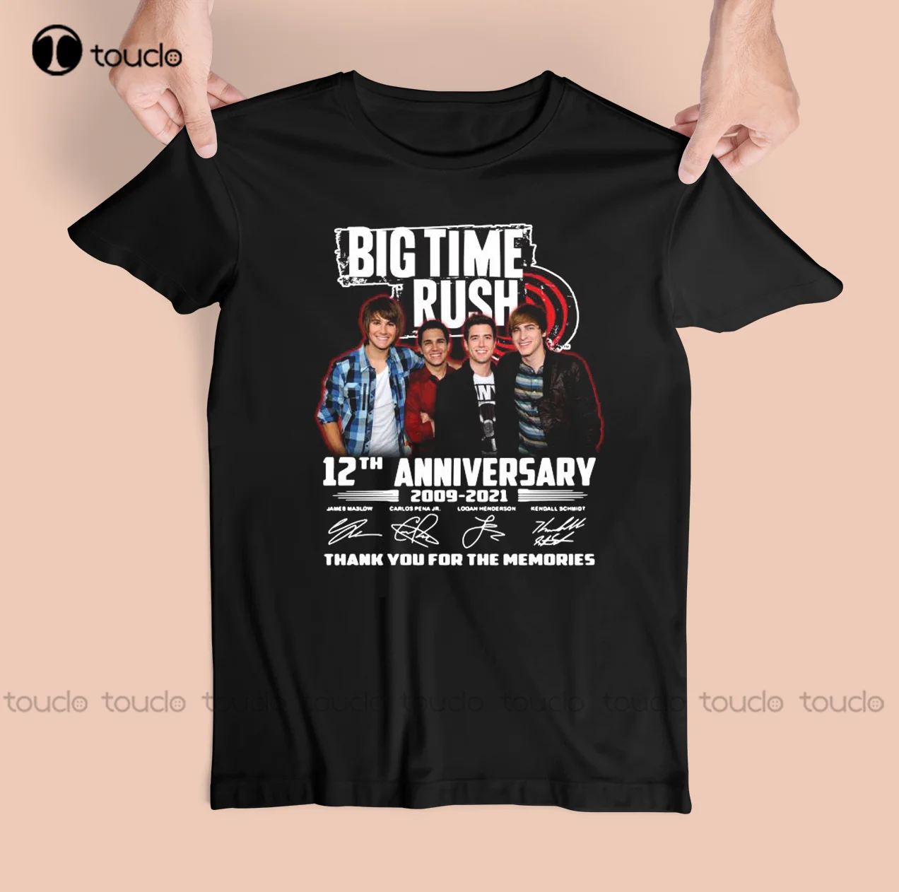

Big Time Rush 12Th Anniversary 2009-2021 Thank You For The Memories Shirt Shirt Dress Custom Aldult Teen Unisex Digital Printing