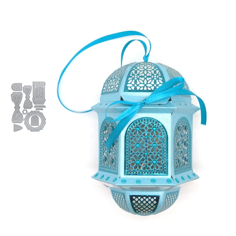 

Moroccan Hanging Lantern Metal Cutting Dies for Scrapbooking Die Cut Mold Diy Make Stencil Craft Mould Model Template Decoration