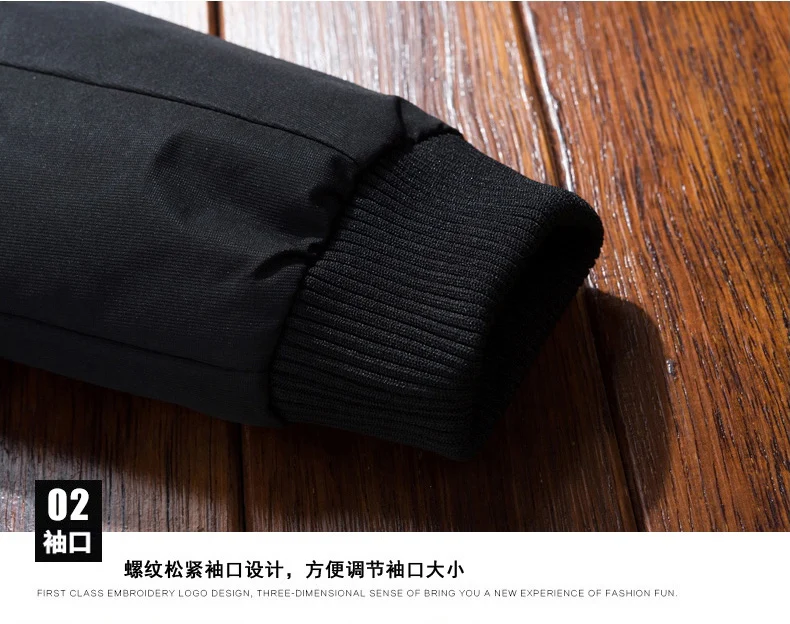 

2019 Latest Model Style Trend Casual Men Winter Stand Collar Casual Baseball Uniform Cotton-padded Clothes MEN'S Outerwear Tops