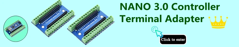 Nano 1 шт. мини USB с Загрузчиком Nano 3,0 контроллер совместимый для arduino CH340 USB драйвер 16 МГц NANO V3.0 Atmega328P