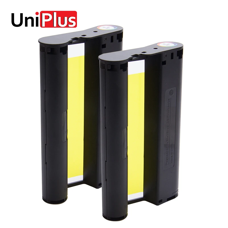 UniPlus 2PK чернильная кассета совместимая с Canon Selphy CP1300 фотопринтер KP 108IN KP36IN P Tray для