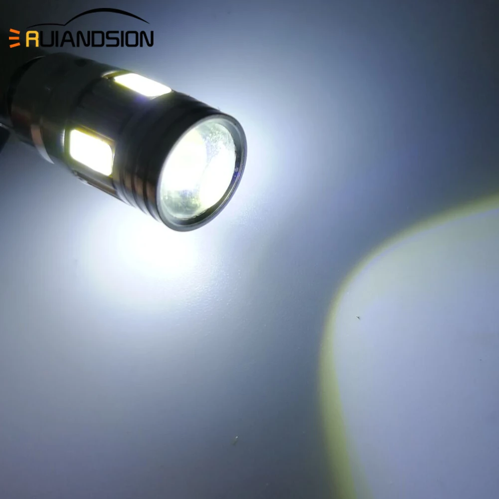 10x2 Вт H6W BAX9s 6SMD светодиодный 5630 433 BA9S T4W BAY9S H21W Canbus лампа индикатор заднего хода