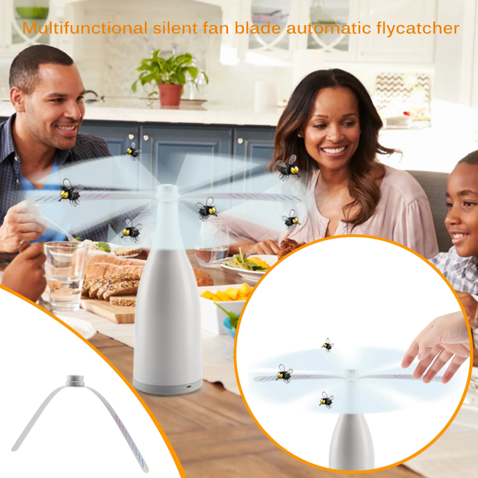 

Fly Repellent Fan Keep Flies And Bugs Away Outdoor Mosquitoes Insect Killer Pest Reject From Your Food Enjoy Outdoor Meal