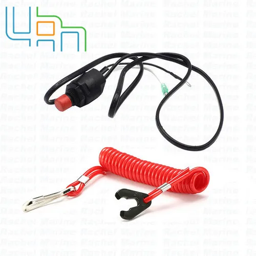 Kill Stopswitch Stop Switch 6E9-82575-09 fit Yamaha Outboard 15HP 25HP 30HP 40HP | Автомобили и мотоциклы