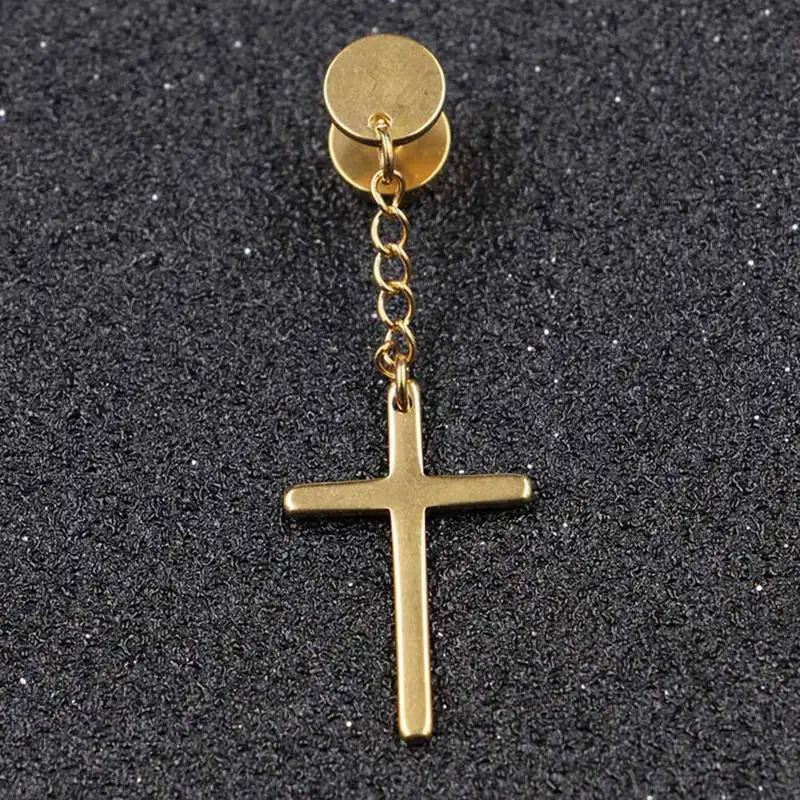 1 шт. длинные висячие серьги подвески из титановой стали