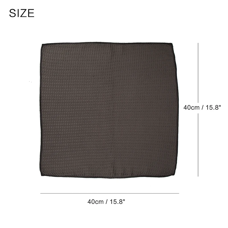 

40*40cm Car Cleaning Cloth Microfiber Duster Dry Rag Car Polish No Damage To Car Paint Auto Soft Cloth Weave Washing Towel