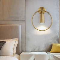 post modern led luxury wall lamp 5w gu10 ac95 260v ling room bedroom bedside wall fixtures lighting indoor
