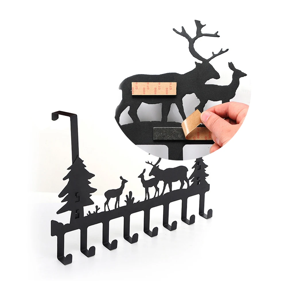 Металлический железный крюк над дверью держатель для одежды сумка вешалка