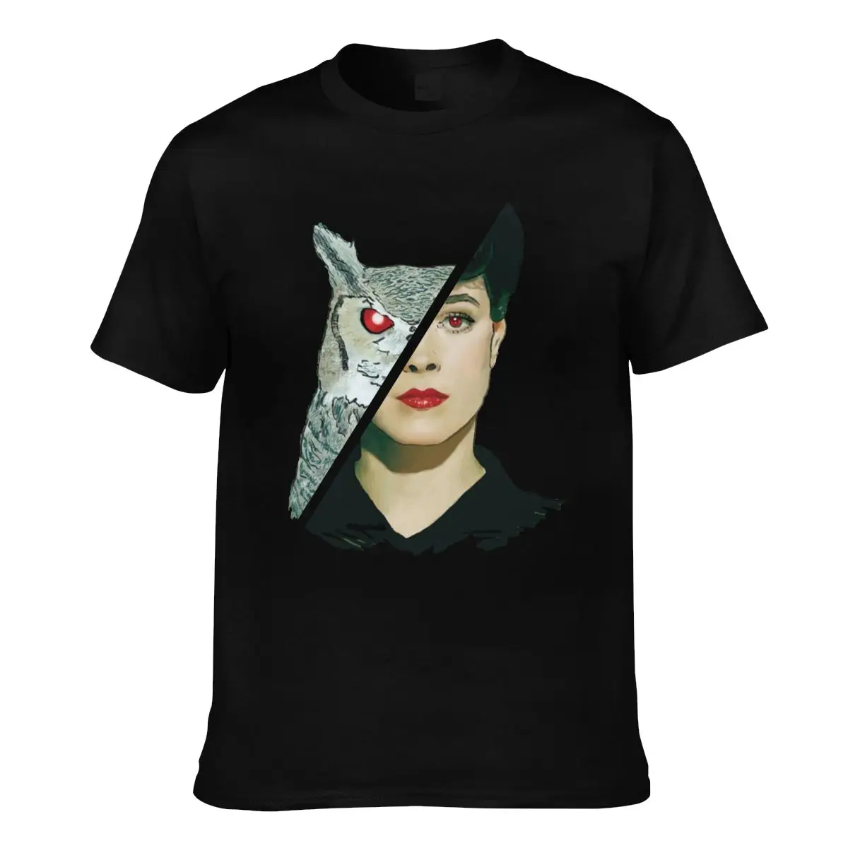 

Мужская футболка с коротким рукавом, принтом и принтом из 100 хлопка