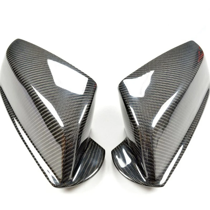 Глянцевые зеркала боковой двери из углеродного волокна для Chevrolet Malibu 2012 2015|view