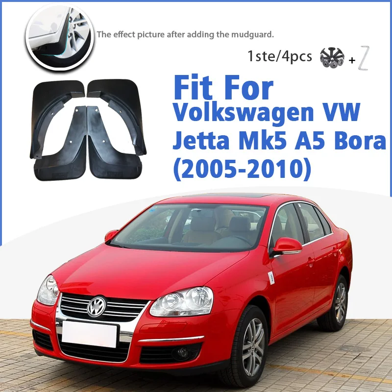 

Mudguard For Volkswagen VW Sagitar Jetta Mk5 A5 Bora 2005-2010 Mudflaps Mudguards Accessories Splash Guard Fender Mud Flap