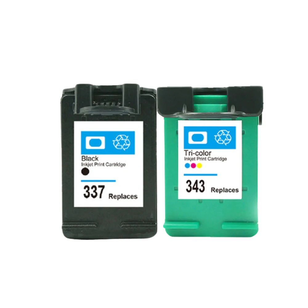 Картриджи чернильные YLC 337 343 совместимые с принтером hp C8766EE C9364EE для PSC 1500 1510 1600 1610v
