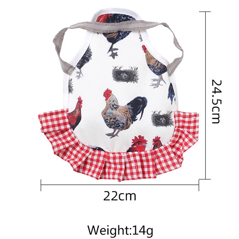 

Pet Feather Protection Rooster Pattern Rear Wing Protection Chicken Apron Hen Apron Protection Animal Back Feathers Growth