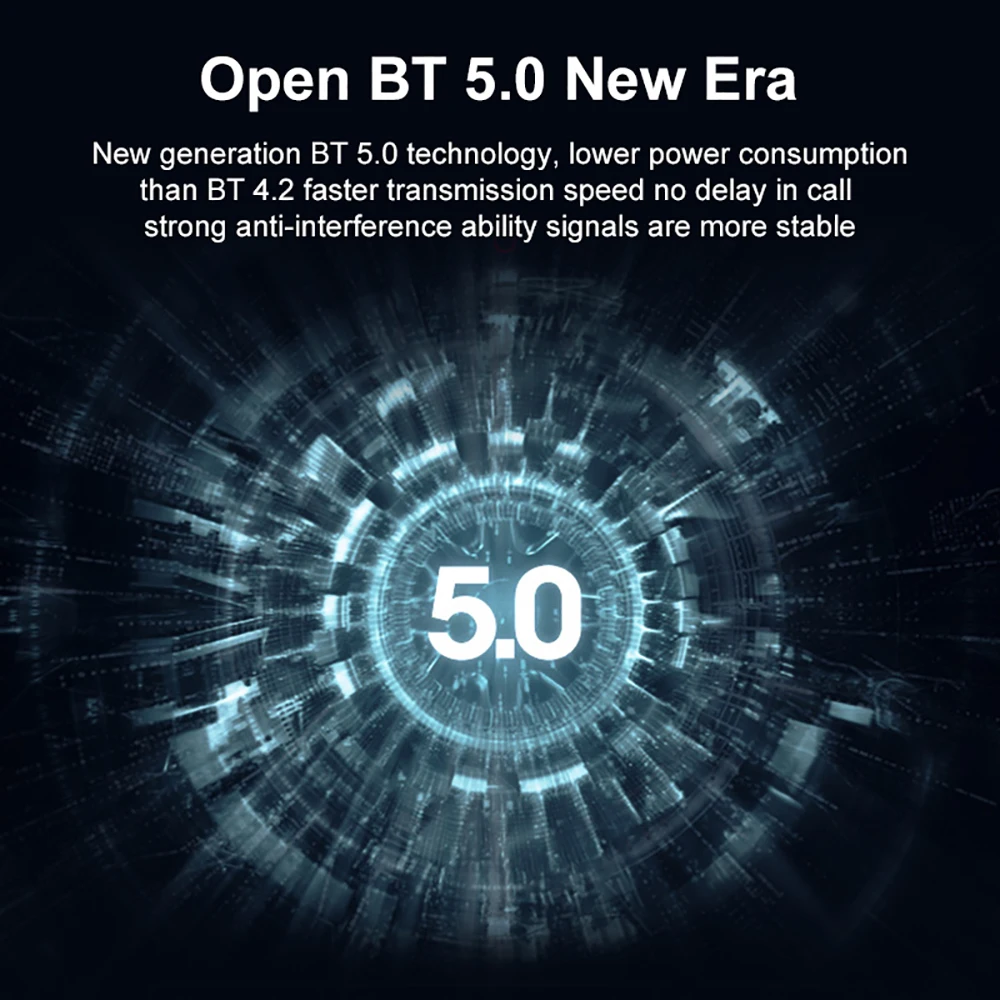 Настоящие беспроводные Bluetooth наушники 5 0 Автоматическое Сопряжение бинауральные