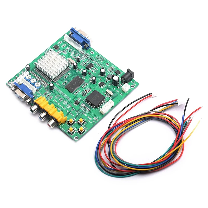 GBS8200 CGA/EGA/YUV/RGB на VGA выход аркадная игра Jamma HD видеоконвертер плата монитор
