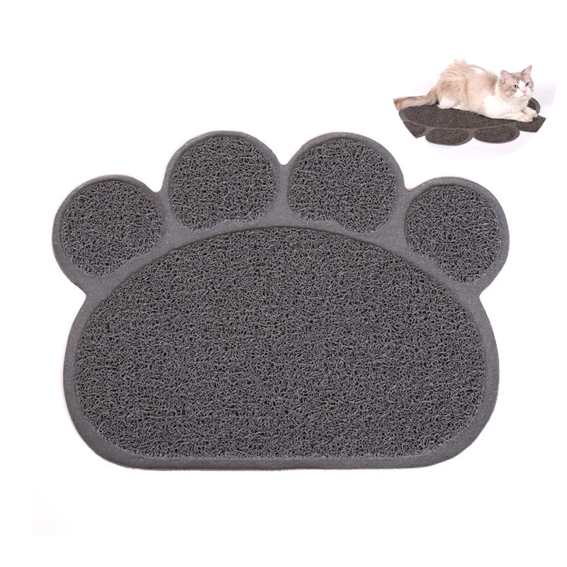 

Pet Supplies Cat Litter Pad Foldable Foot Shape Dog Bed Waterproof Cat Scratching Board Non Slip Puppy Grinding Claw Toy Cat Rug