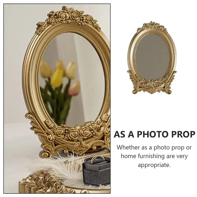 1 шт. декоративное зеркало для фотосъемки в стиле ретро | Красота и здоровье