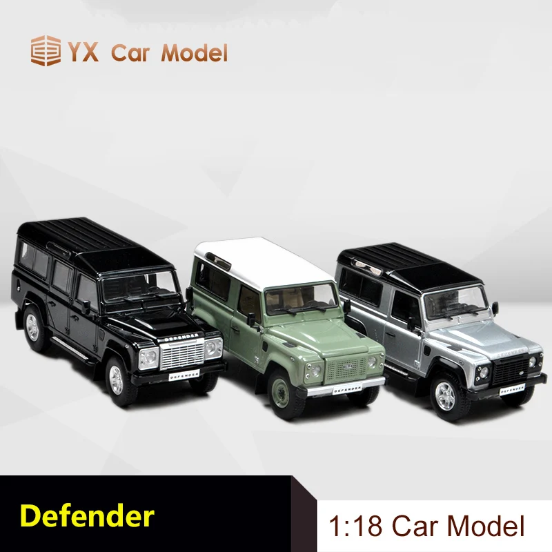 

Сплав модель автомобиля Land Rover Defender 90 110 правдоподобная оригинальная 1:43 Ограниченная серия металлические украшения моделирование модели ав...