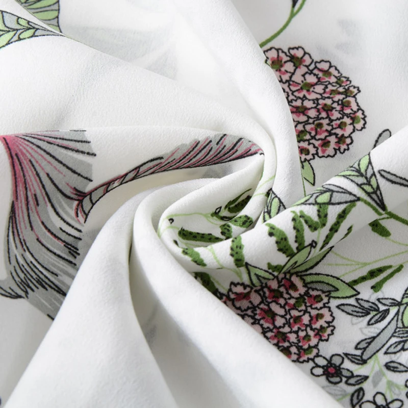 Женское платье на шнуровке GOPLUS шифоновое винтажное с длинным рукавом и цветочным