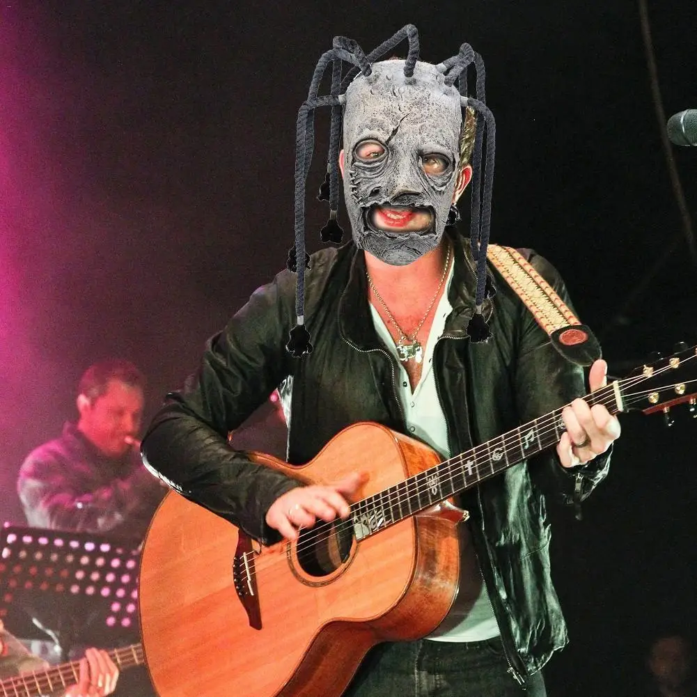 Хэллоуин маска Slipknot ужас латексная маска для косплея реквизит для тема костюм вечерние Момо маска для вечеринки декор