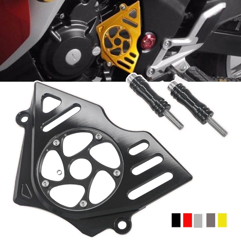 

Motorcycle CNC Aluminum Front Sprocket Chain Cover Engine Guard Protector For Honda CBR250R CBR 250R 2010-2013 CBR250 2011-2014