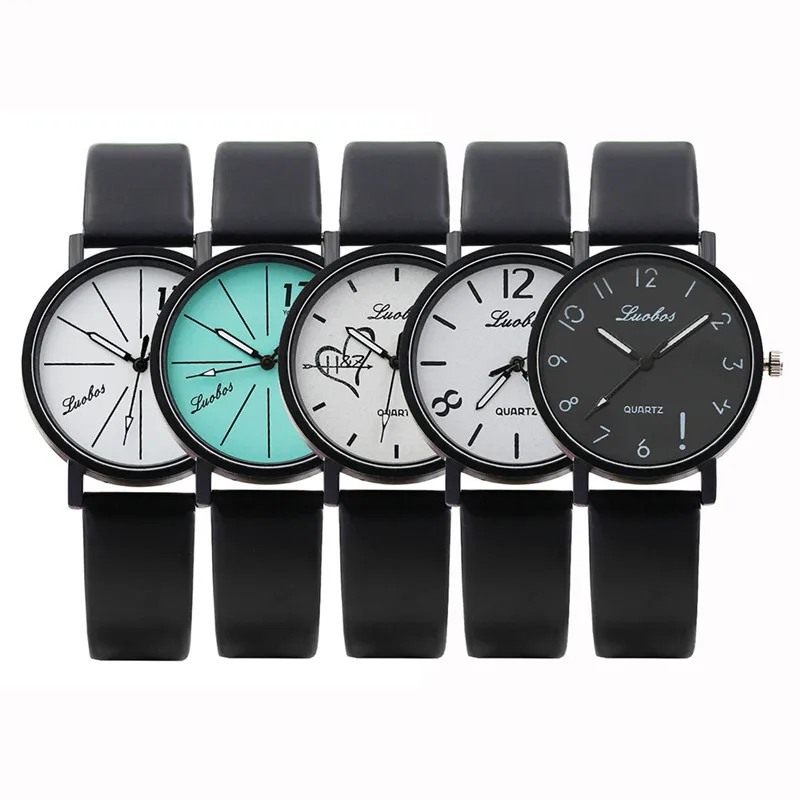 Женские часы с цифровым циферблатом из нержавеющей стали Кварцевые аналоговые