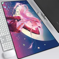 zero two desk mat large gaming mouse pad big extended computer mat game mousepad gamer office keyboard pad mause pad waterproof