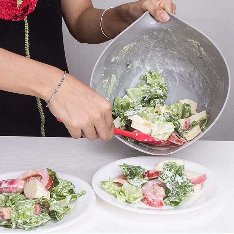 2 в 1 большая чаша дуршлаг набор и пищевые фильтры подходит для мытья фруктов