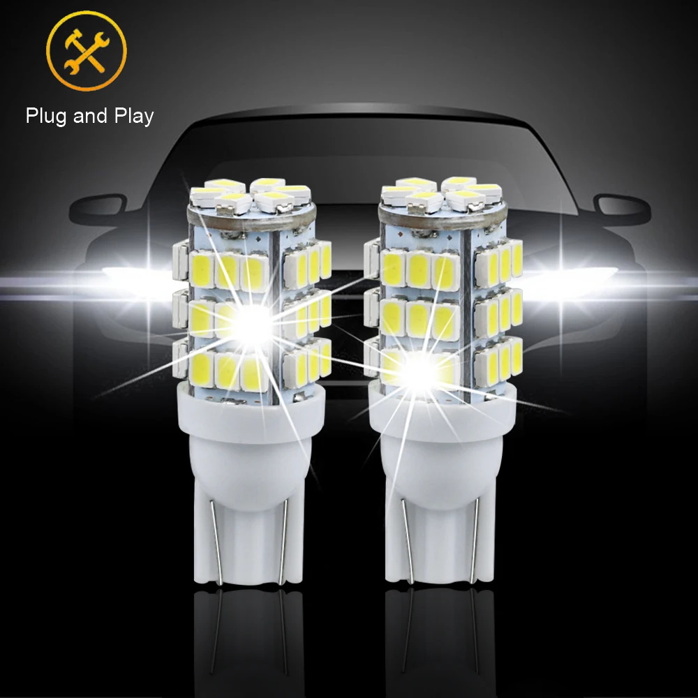 4 шт автомобильные лампы T10 12v 1206SMD Canbus 194 W5W 42 светодиодный сигнальная лампа просвет снаружи тормозной светильник купол палатки для chevrolet, skoda Лада