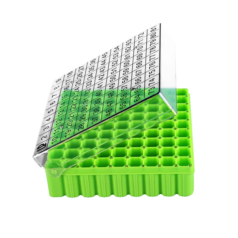Коробка для замораживания жидкого азота с 81 вентиляционными отверстиями мл |