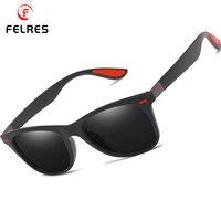 felres men sport polarized square sunglasses brand design eyewear outdoor driving cycling fishing uv400 protection glasses f4195
