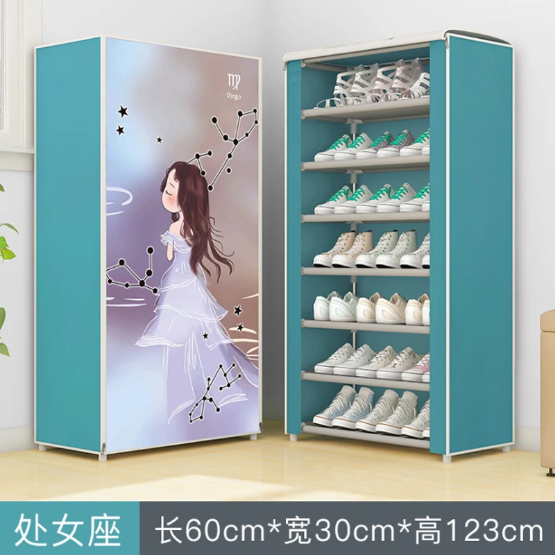 12 созвездий двухрядный высококачественный шкаф для обуви стойка вместительный