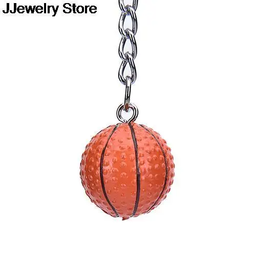Горячая Мода Футбол Баскетбол Гольф мяч подвеска брелок Металлический спорт