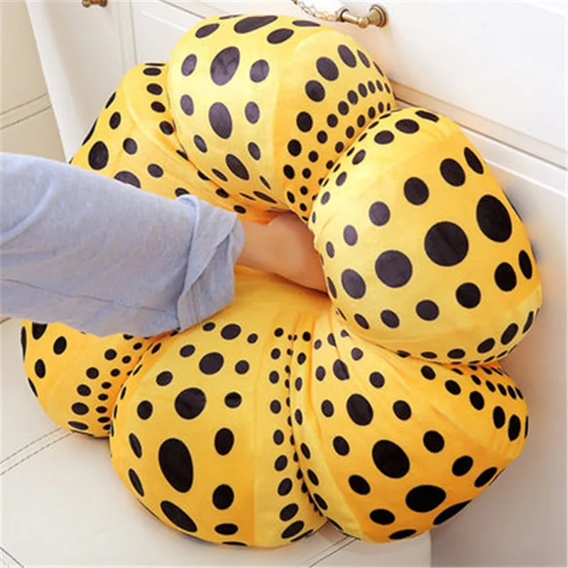 Yayoi Kusama волна точка Тыква вниз хлопок подушка бытовой диван пуховая подушка креативный офис Nap Подушка X2416