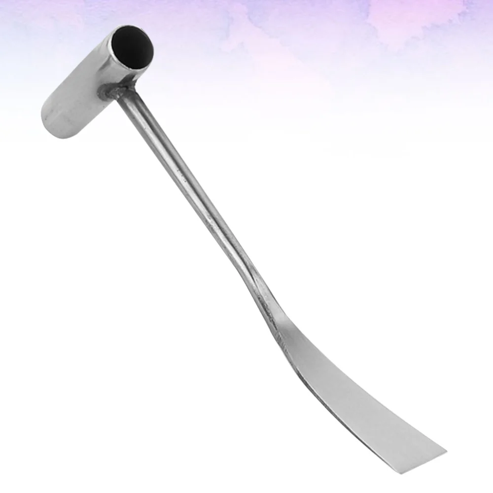 

Garden Tool Stainless Steel Flower Garlic Shovel Hand Tools Potted Accessories (Random Handle Color)