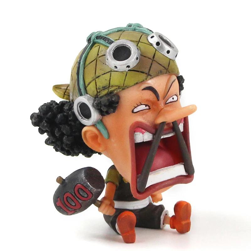 4 стиля экшн-фигурки Usopp Franky Nami Brook Коллекционная модель игрушки Q версия куклы