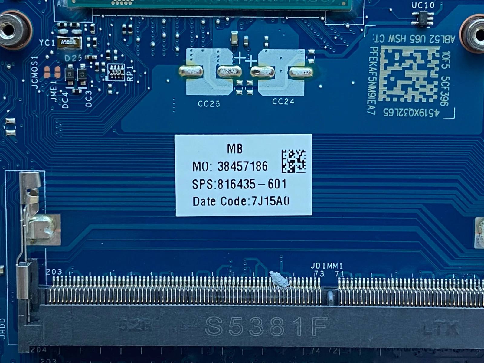 Высокое качество 816435-601 для HP 15-AC 250 G4 Материнская плата ноутбука AHL50/ABL52 LA-C701P SR1EK