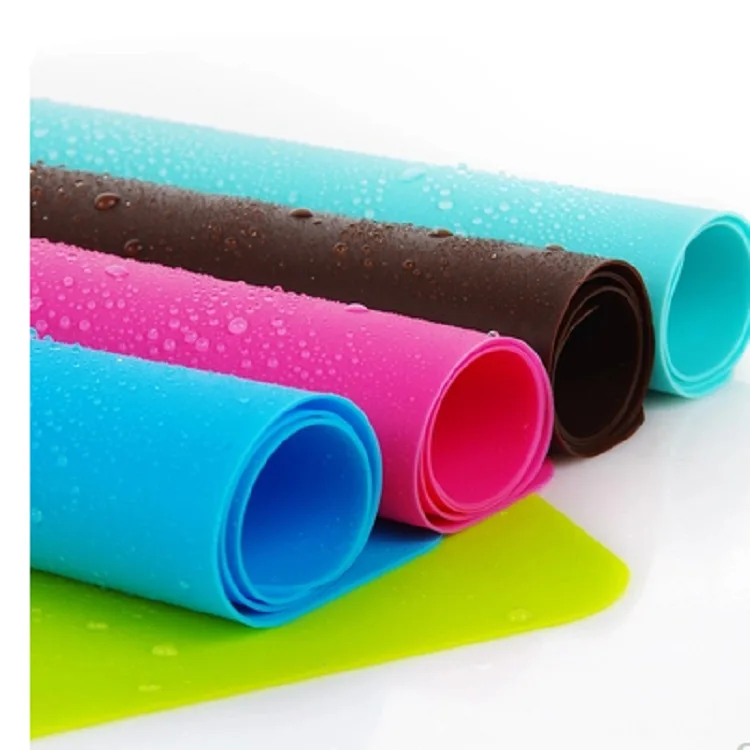 Толстый поднос для кухонной утвари мягкий силиконовый коврик выпечки не