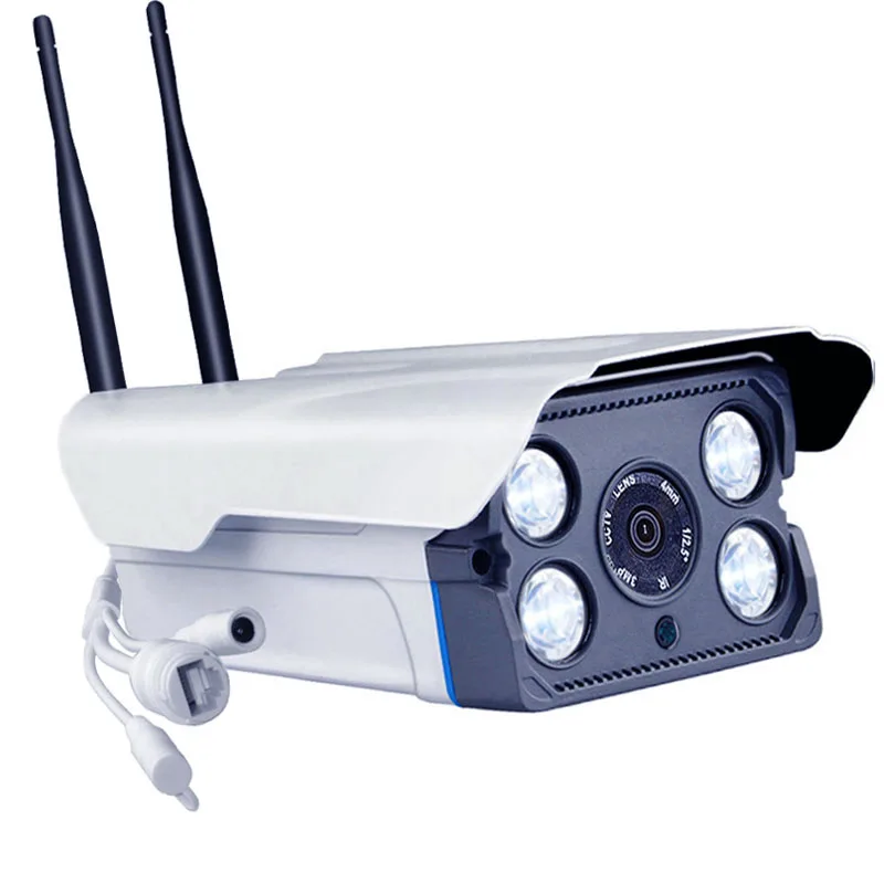 1080 P HD Беспроводной CCTV IP Камера пуля ИК WI FI уличная Водонепроницаемая с аудио TF
