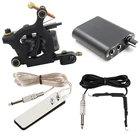 Тату-комплекты, новинка, 10 катушек, тату-машинки, пистолет, наборы для тату, блок питания, иглы для начинающих тату, принадлежности для тату, аксессуары