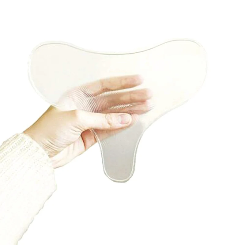 

Reusable Silicone Anti-wrinkle Chest Pad for Preventing Chest Wrinkle Clear Chest Pad TC21