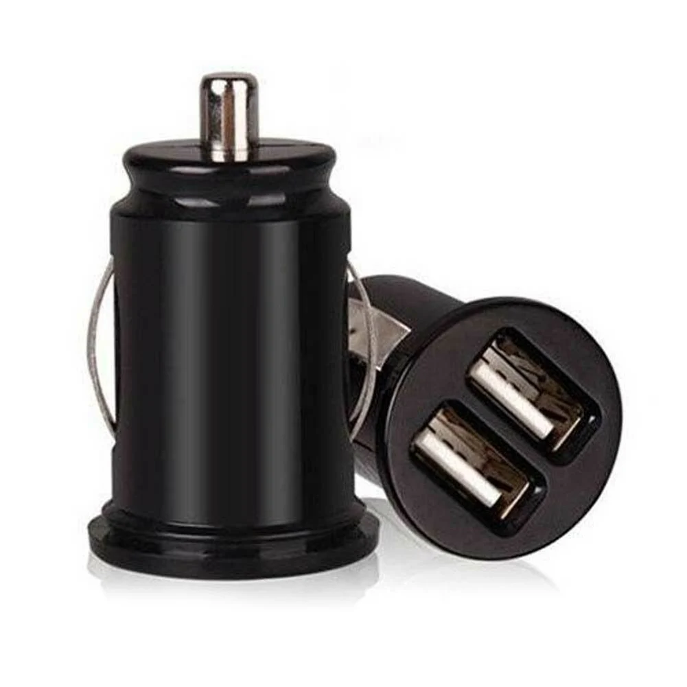 

Автомобильное зарядное устройство для прикуривателя, 2 USB-порта