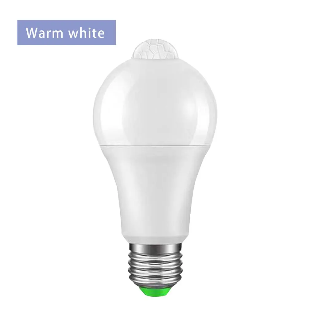 

Energy-saving Light-sensitive Infrared PIR Bulb Led Human Body Induction Bulb Light Highlight Outdoor Lighting