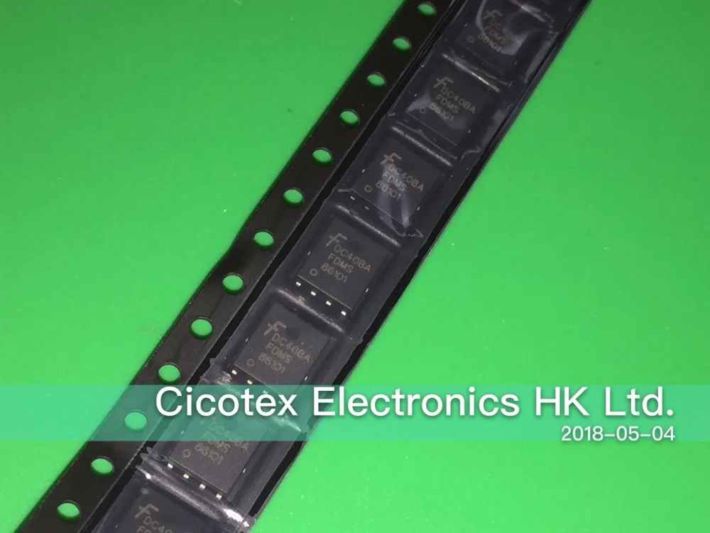 5 шт./лот FDMS86101 PQFN-8L MOSFET N-CH 100 V 12.4A POWER56 FDMS-86101