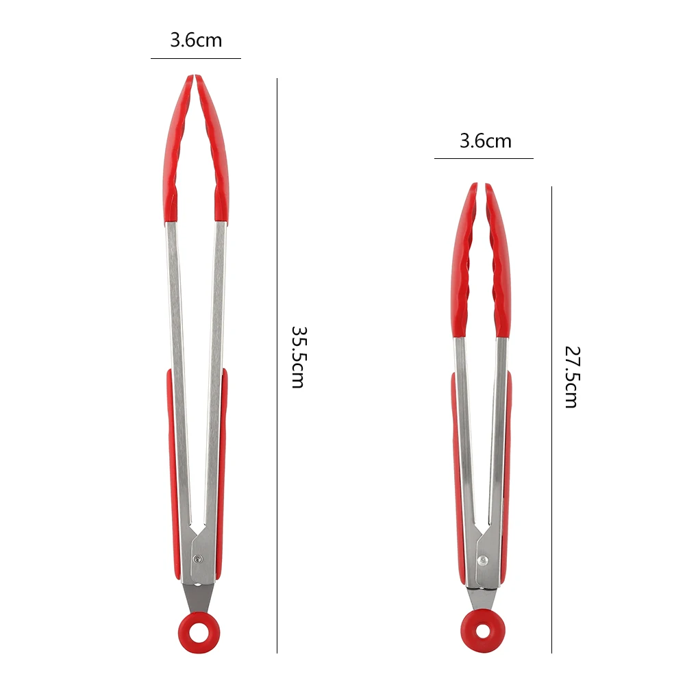 Нержавеющая сталь инструментов для барбекю гриль Тонг Салат Хлеб выступающей с
