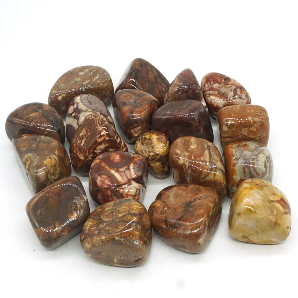 200g природным драгоценным камнем красного и серебристого цвета лист яшмы оптом