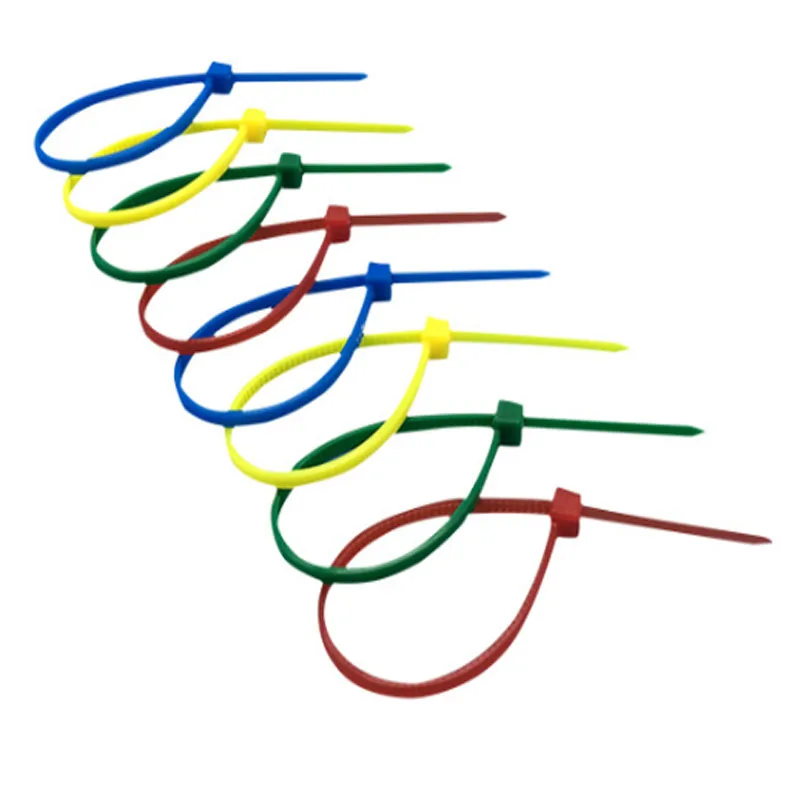 3*100 мм нейлоновый ремешок пластиковая само-карабин самоблокирующийся свободные