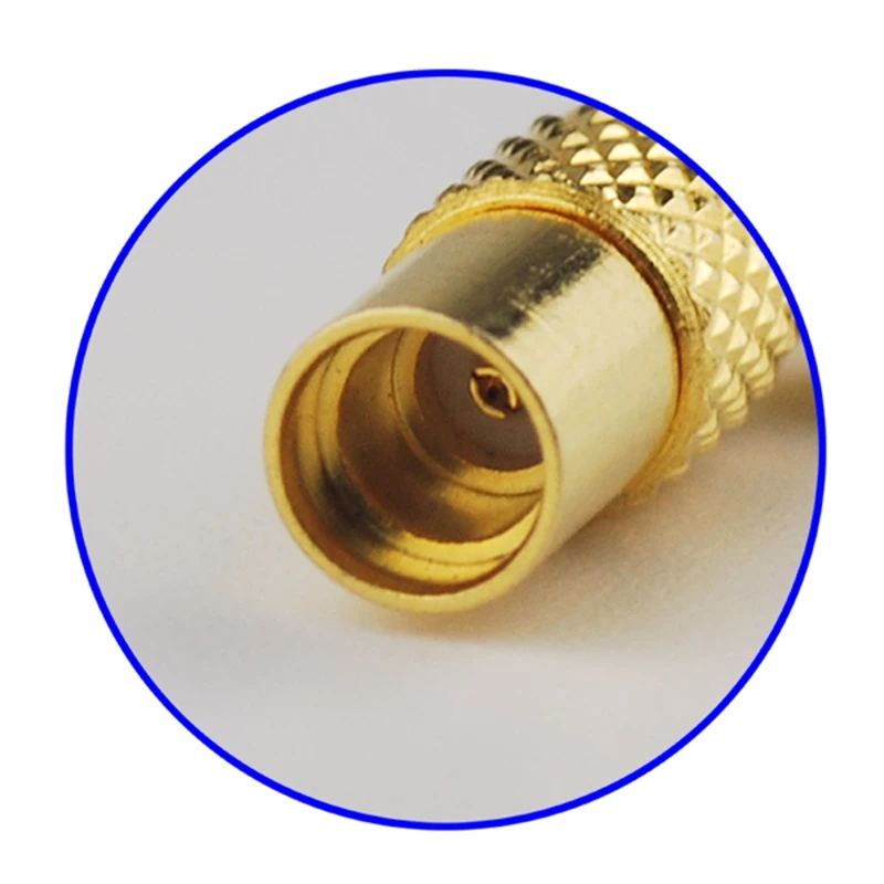 Superbat MMCX Джек Женский припой для PCB Edge поверхностного монтажа соединитель прямой