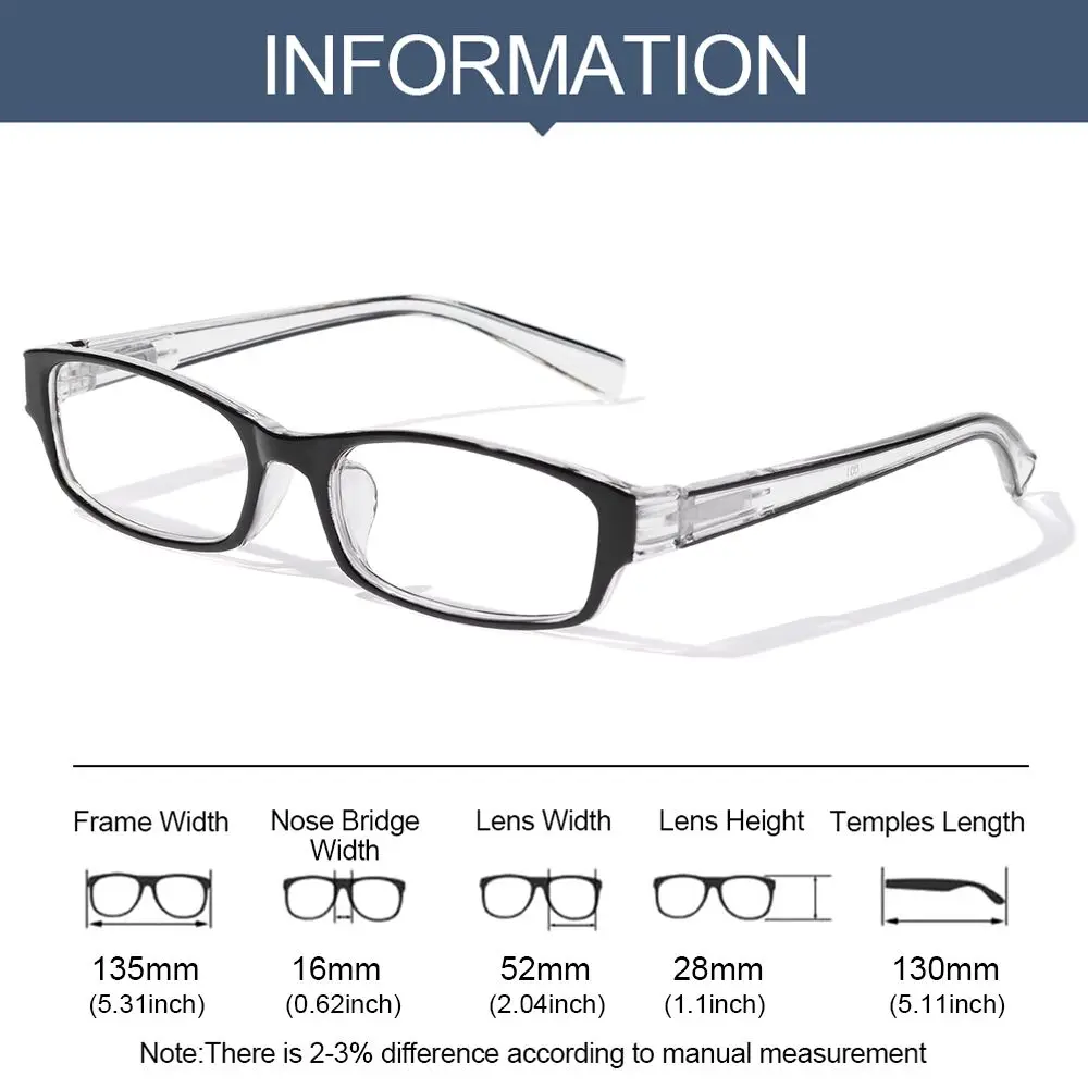 Сверхлегкие женские и мужские очки для чтения с квадратной оправой в ретро-стиле