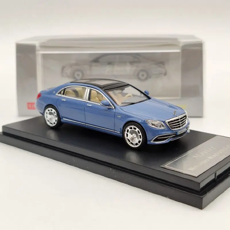 Master 1:64 Scale для Maybach S680 литые игрушки модели автомобилей Коллекция синих подарков |